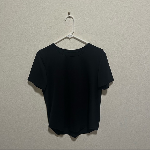 lululemon athletica Tops - Lululemon athletic mesh boxy Black Women's Top
